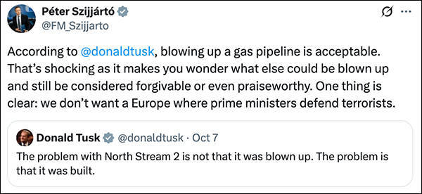 匈牙利外长怒怼波兰总理：我们不想要一个总理为恐怖分子辩护的欧洲