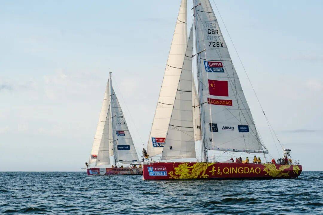 “青岛号”在2025-26赛季克利伯环球帆船赛赛程2“埃斯特角帆船俱乐部杯”比赛中获第三名